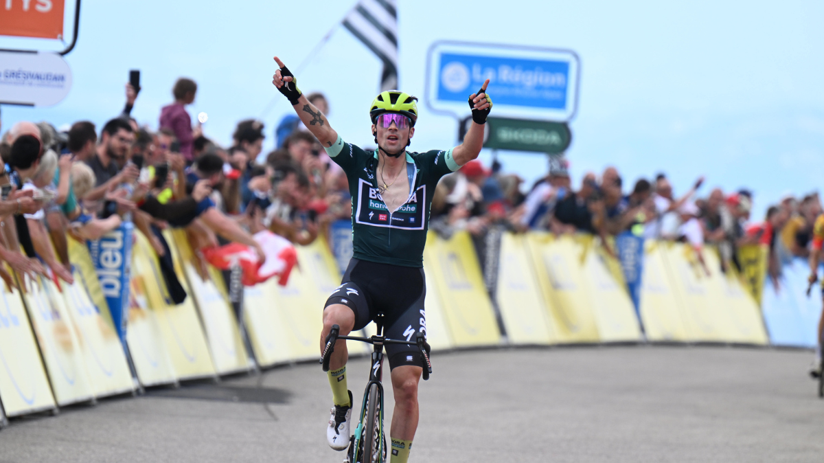 Critérium du Dauphiné 2024 La 6e étape et le maillot jaune pour Primoz Roglic