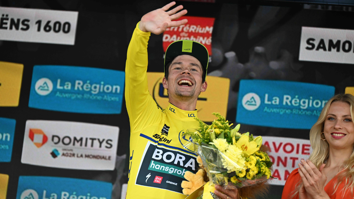 Critérium du Dauphiné 2024 Primoz Roglic réalise le doublé en décrochant la 7e étape à Samoëns 1600