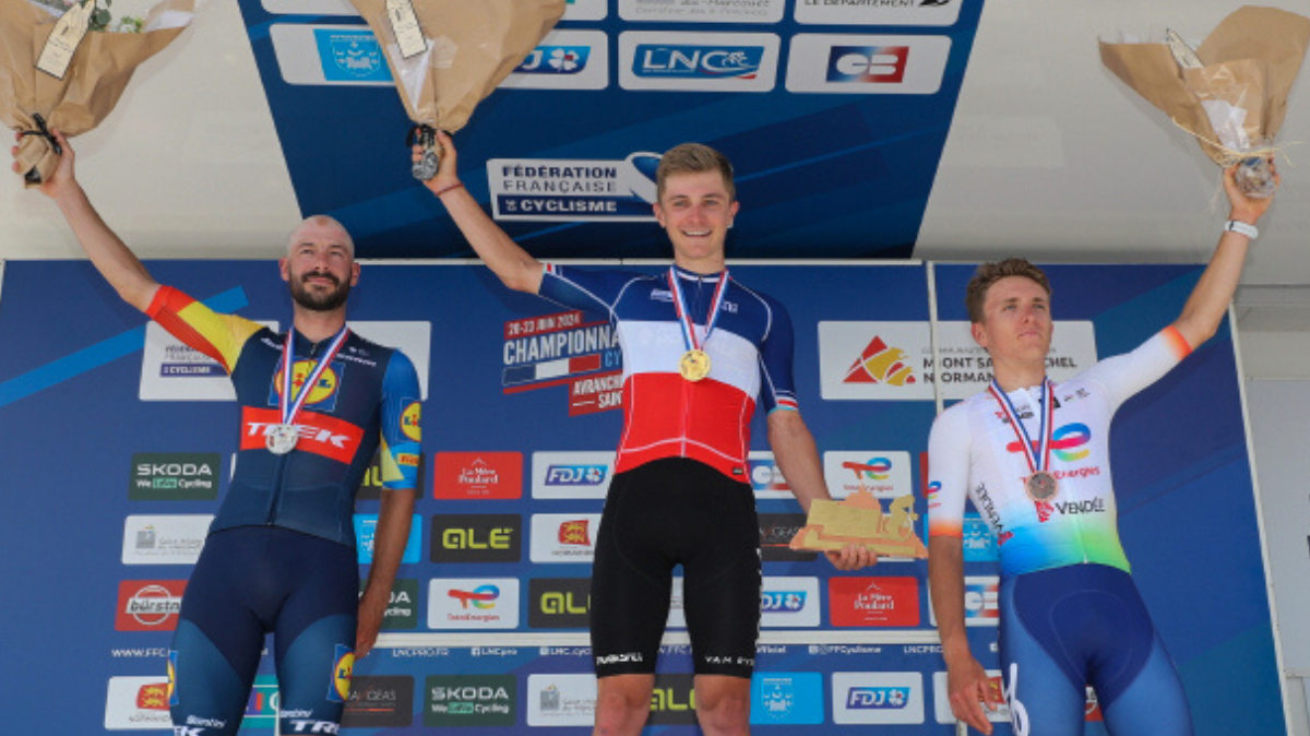 Cyclisme Championnats de France 2024 Paul Lapeira couronné sur ses terres