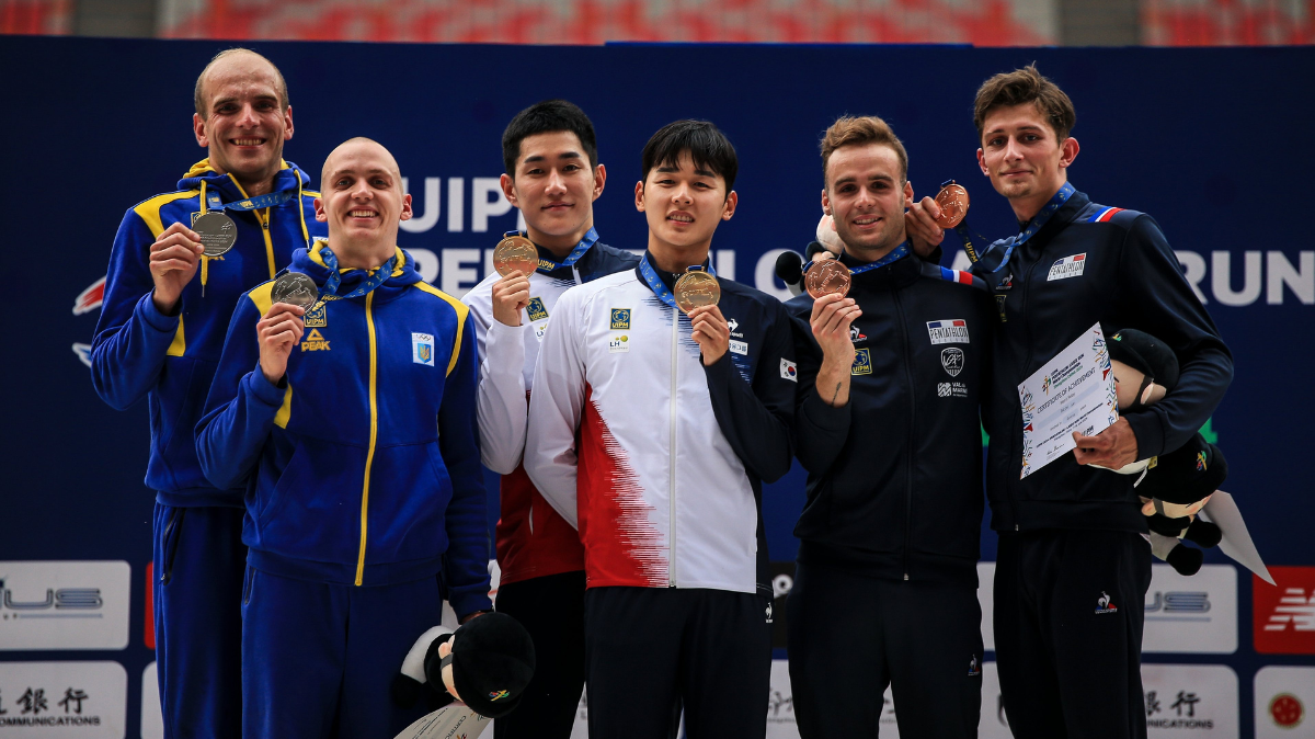 Pentathlon moderne Le Relais Ugo Fleurot - Léo Bories médaillé de bronze aux Mondiaux