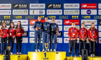 Pentathlon moderne Les Bleuettes championnes du monde juniors par équipes !
