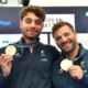 Plongeon Jules Bouyer et Alexis Jandard champions d'Europe à 3 mètres !