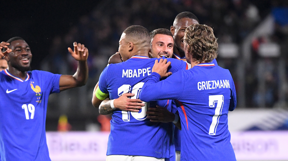 Préparation Euro 2024 La France surclasse le Luxembourg