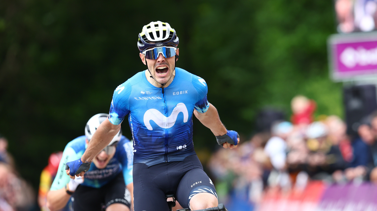 Tour de Belgique 2024 Alex Aranburu victorieux au mur de Durbuy devant Pierre Gautherat