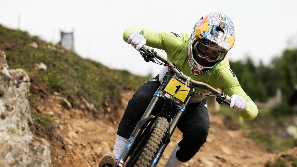 VTT Descente Loic Bruni triomphe encore en Coupe du monde à Saalfelden-Leogang