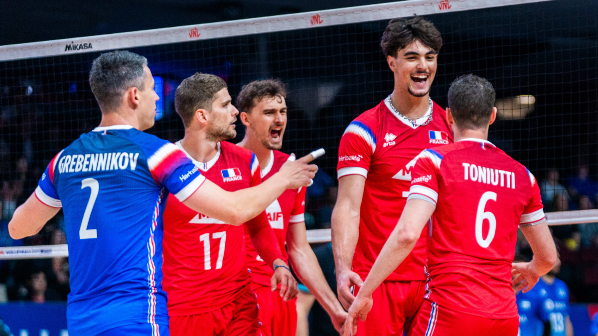Volley Ligue des Nations masculine 2024 Les Bleus arrachent la victoire contre l'Argentine