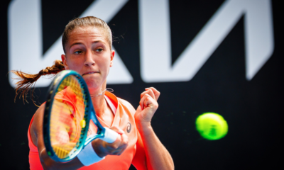 WTA Nottingham Diane Parry passe en demi-finales entre les gouttes