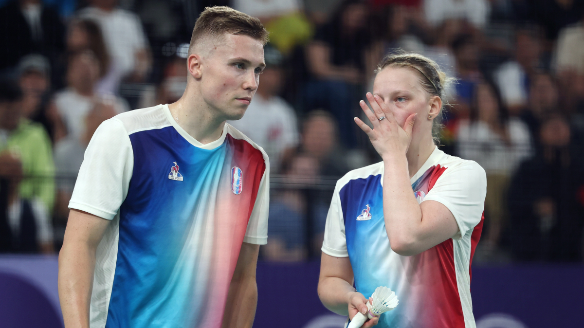 Badminton JO 2024 Eliminés, Thom Gicquel et Delphine Delrue terminent par une victoire