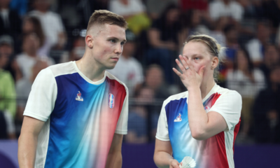 Badminton JO 2024 Nouvelle défaite de Thom Gicquel et Delphine Delrue en double mixte