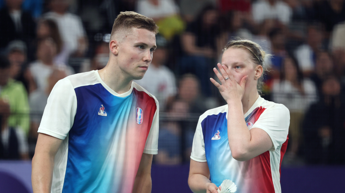 Badminton JO 2024 Nouvelle défaite de Thom Gicquel et Delphine Delrue en double mixte
