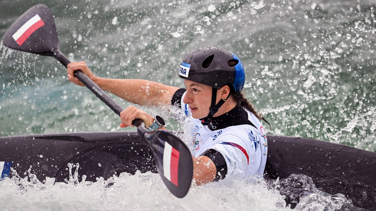 Canoë-kayak slalom JO 2024 : Camille Prigent