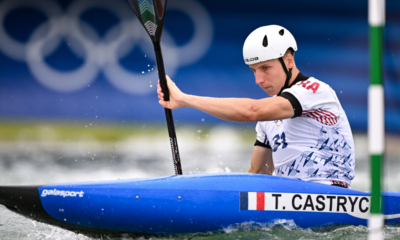Canoë-kayak slalom JO 2024 Marjorie Delassus (C1) et Titouan Castryck (K1) filent en demies