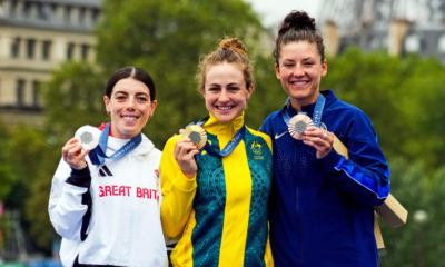 Cyclisme sur route JO 2024 Grace Brown remporte le chrono, Juliette Labous au pied du podium (1)