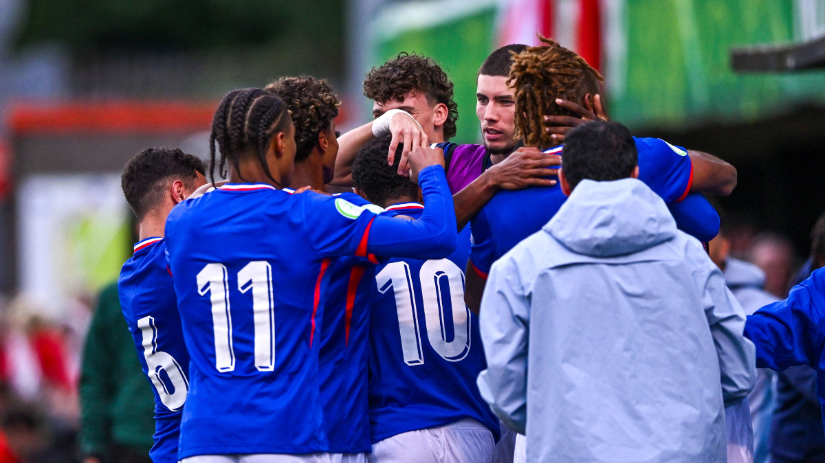 Euro Football U19 (H) Les Bleuets déroulent contre le Danemark et font un grand pas vers les demies