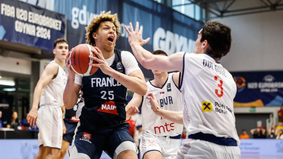Eurobasket U20 2024 Les Bleuets tombent d'un rien contre la Serbie