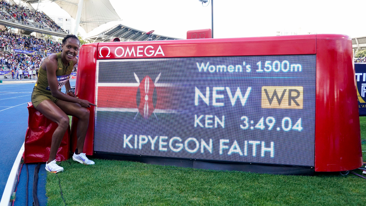 Faith Kipyegon « Je suis surprise de battre un record du monde à chaque fois que je viens à Paris »