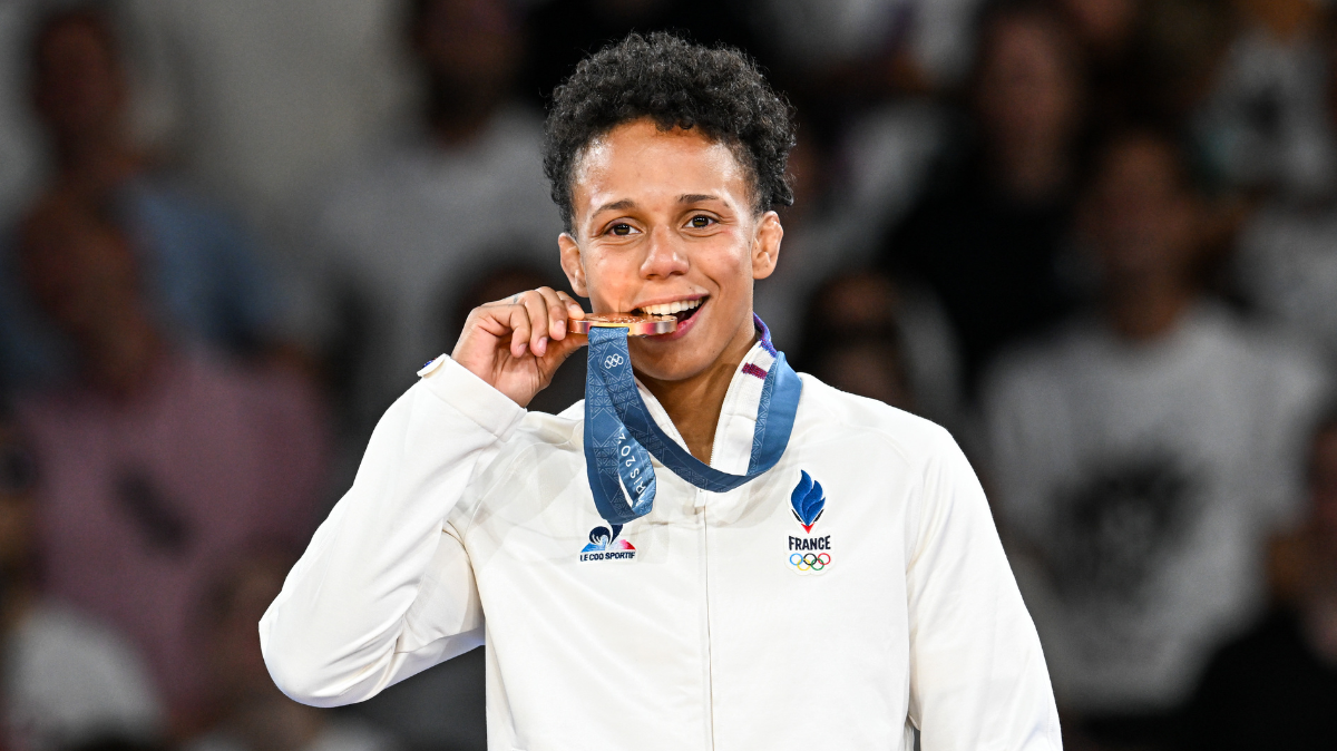 Judo JO 2024 Amandine Buchard (-52kg ) médaillée de bronze (1)