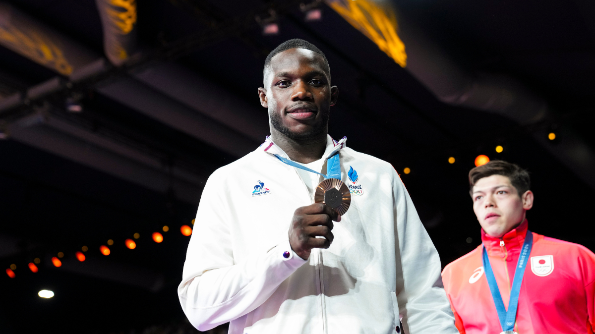 Judo JO 2024 La surprise Maxime-Gaël Ngayap Hambou s'offre le bronze (-90 kg) (2)