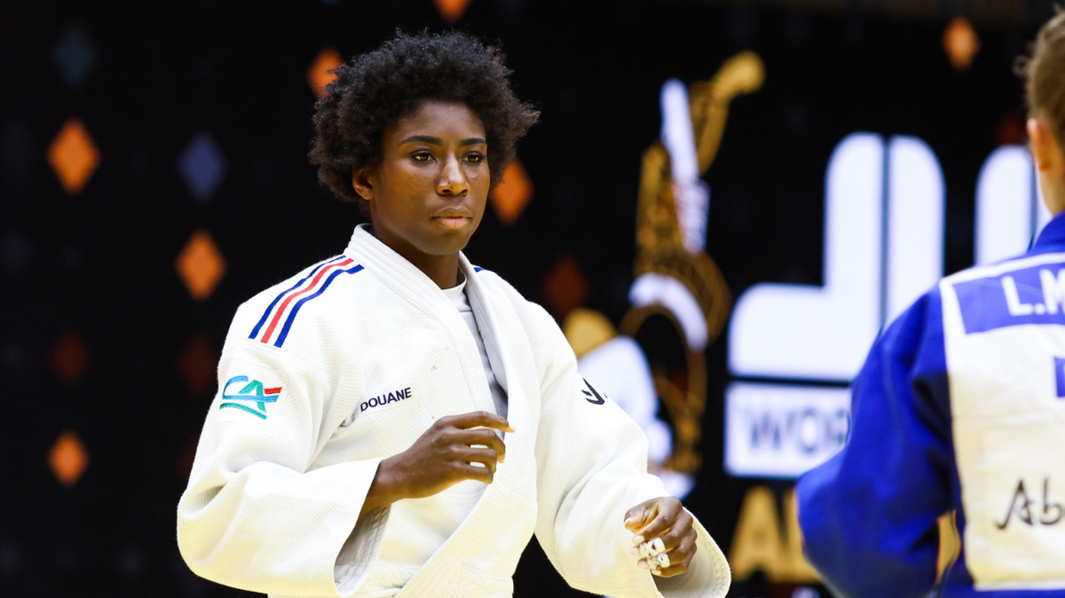 Judo JO 2024 Marie-Ève Gahié ne tremble pas contre Maya Goshen (-70 kg)