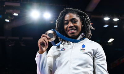 Judo JO 2024 Sarah-Léonie Cysique (-57 kg) décroche la médaille de bronze (1)