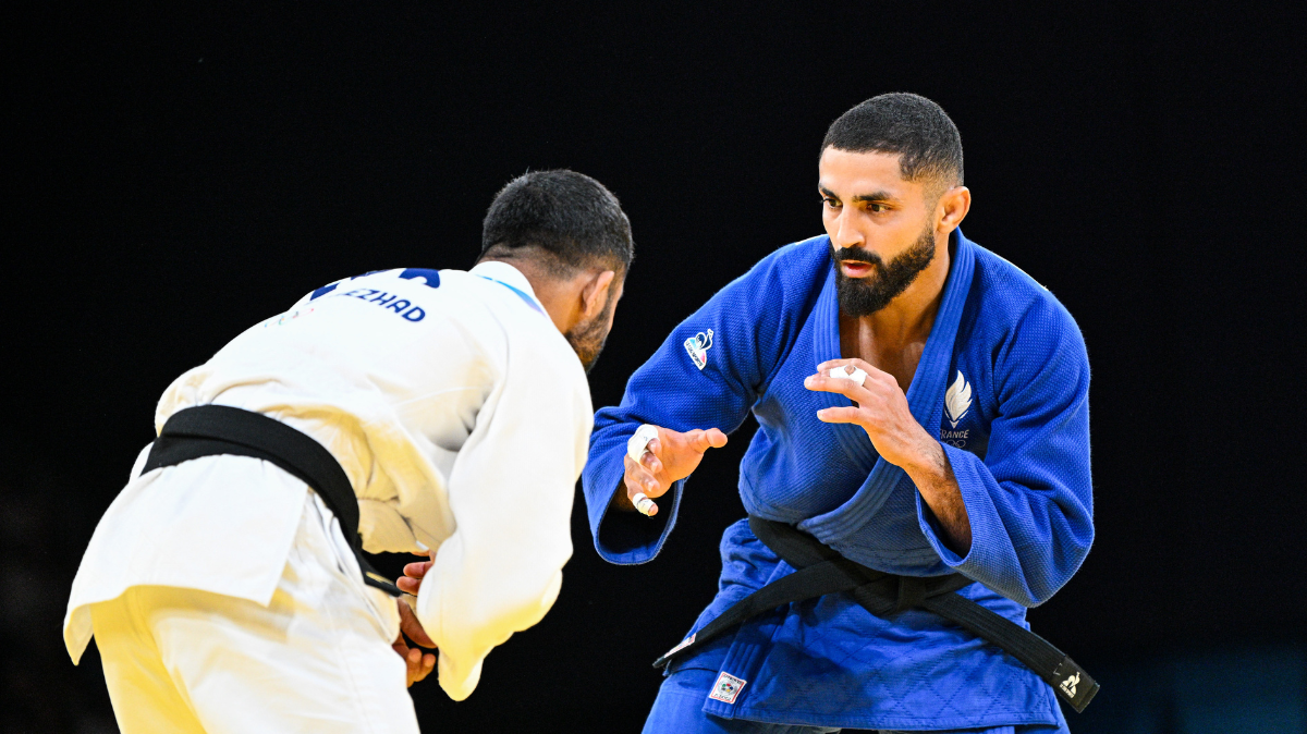 Judo JO 2024 Walide Khyar (-66 kg) rejoint tranquillement les 8èmes (1)