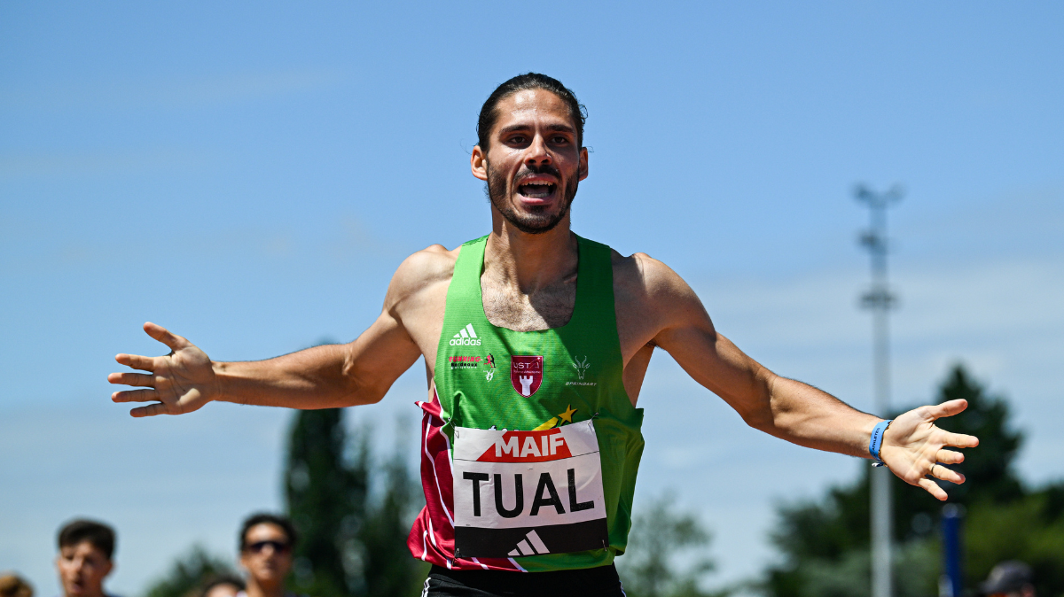 Meeting de Paris 2024 Record de France du 800 m pour Gabriel Tual