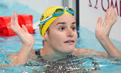 Natation JO 2024 Kaylee McKeown en or sur 100 m dos