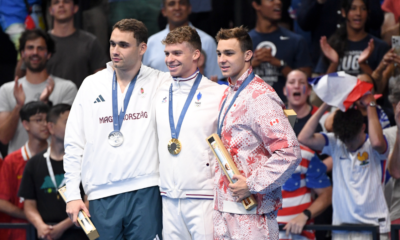 Natation JO 2024 Léon Marchand remporte son 2ème titre olympique au 200 m papillon (1)