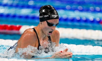 Natation JO 2024 Summer McIntosh sacrée sur le 400 m 4 nages
