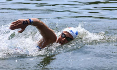 Natation en eau libre Clémence Coccordano en bronze sur le 3km knockout sprint aux Mondiaux juniors