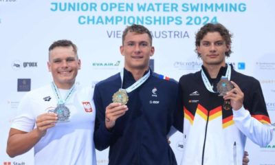 Natation en eau libre Sacha Velly à son tour champion d'Europe juniors du 10 km !