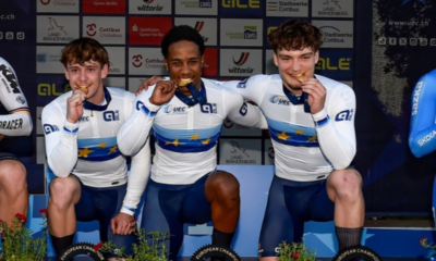 Piste Euro juniors U23 Les Bleuets champions d'Europe juniors de vitesse par équipes !