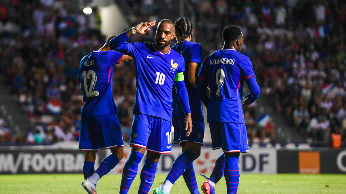 Préparation Foot JO (H) La France étrille la République Dominicaine