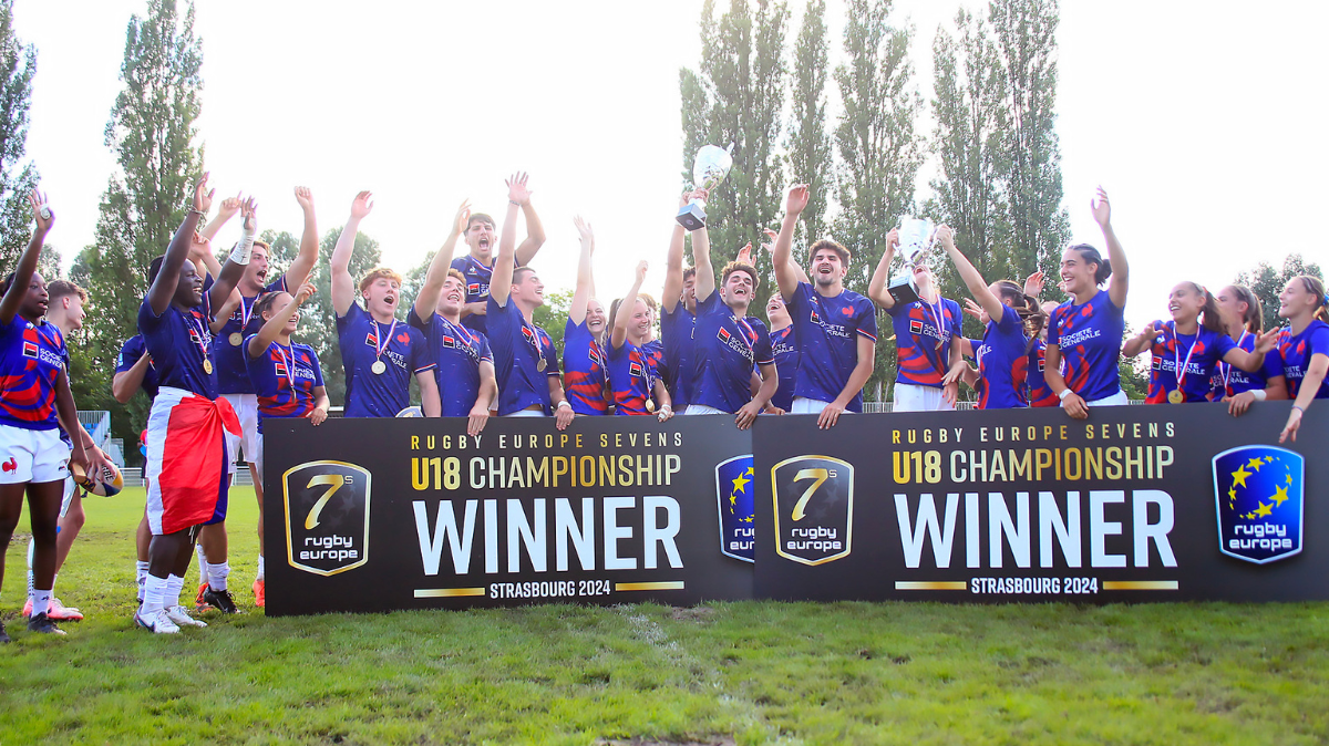 Rugby à 7 Les deux équipes de France U18 conservent de nouveau leur titre européen