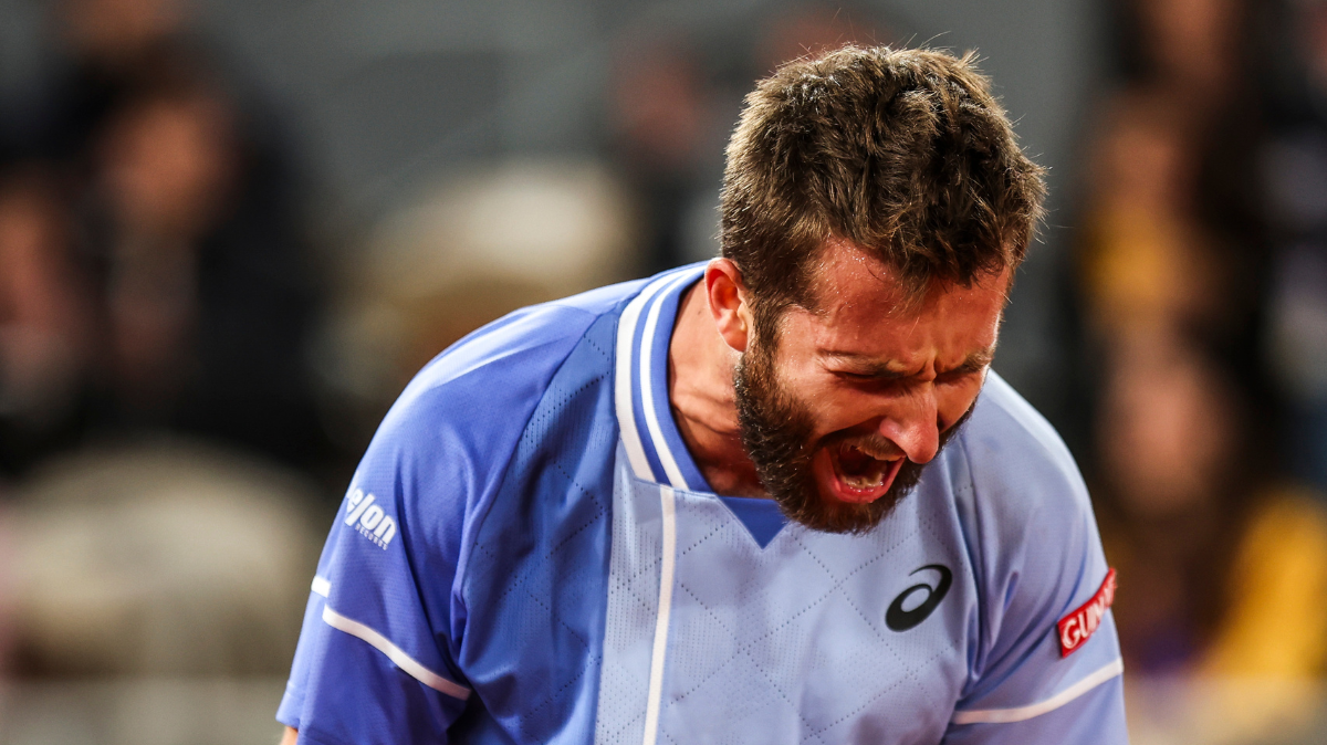 Tennis JO 2024 Corentin Moutet, premier Français au deuxième tour