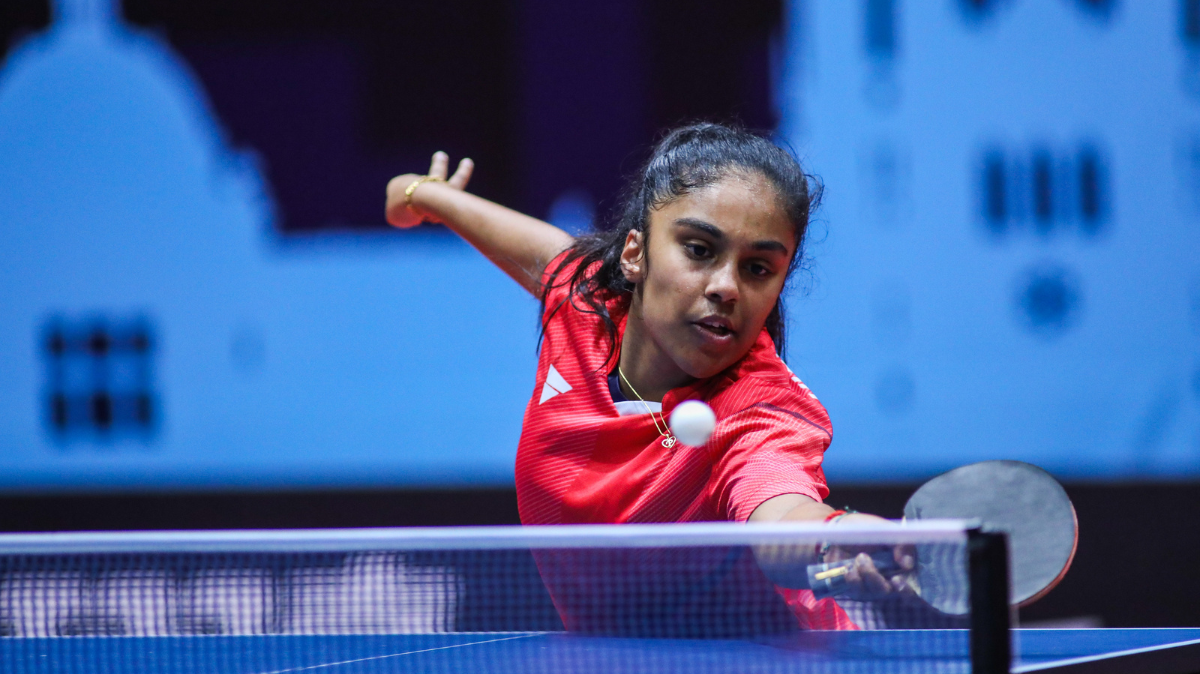 Tennis de Table JO 2024 Belle entrée en matière pour Prithika Pavade en simple femmes