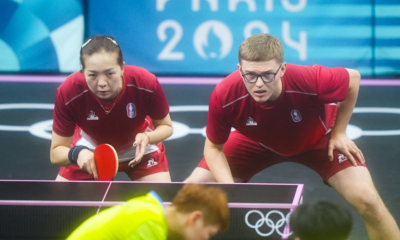 Tennis de table JO 2024 Alexis Lebrun et Jia Nan Yuan battus en 8e de finale du double mixte