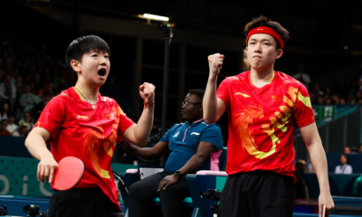 Tennis de table JO 2024 La paire WangSun sacrée sans surprise en double mixte