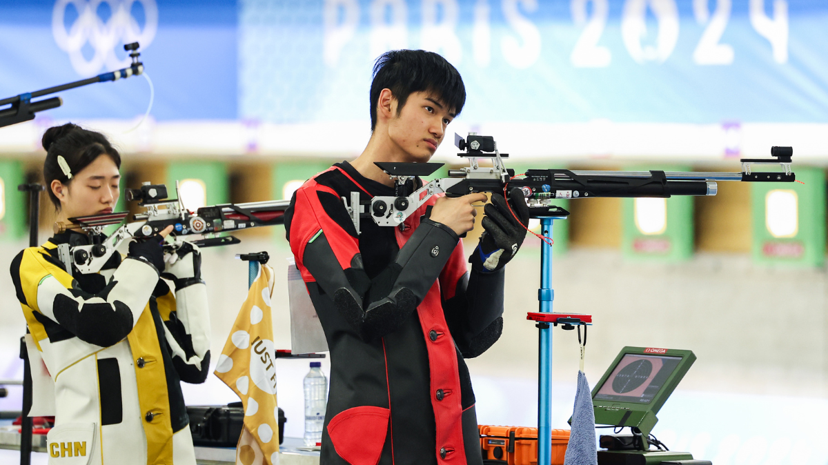 Tir JO 2024 L'or pour Lihao Sheng à la Carabine à 10 m
