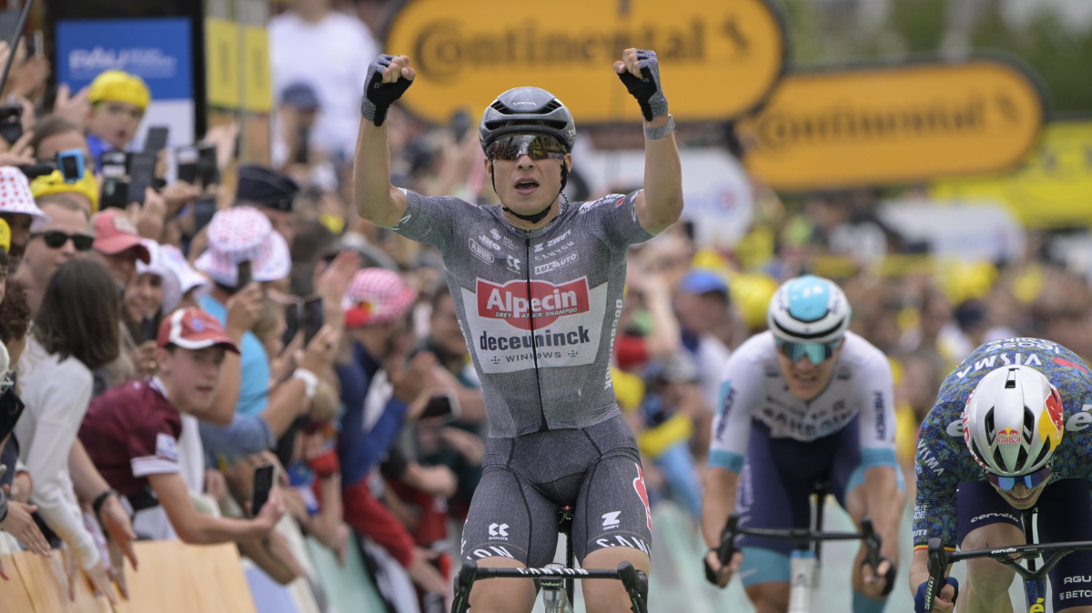 Tour de France 2024 Jasper Philipsen s'adjuge la 13ème étape (1)
