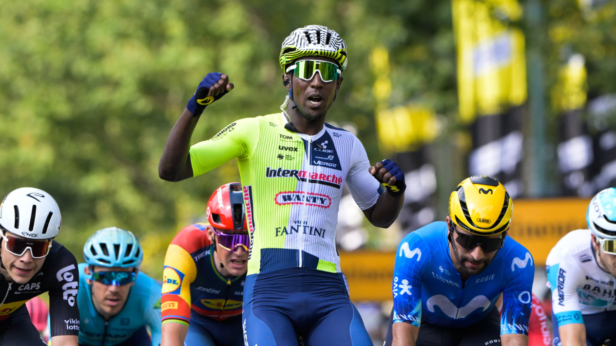 Tour de France 2024 Le premier sprint massif pour Biniam Girmay ! (1)