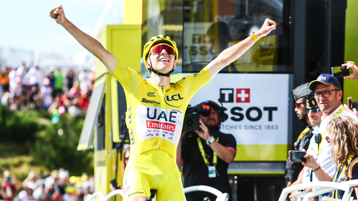 Tour de France 2024 Tadej Pogacar impérial sur la 15ème étape (1)