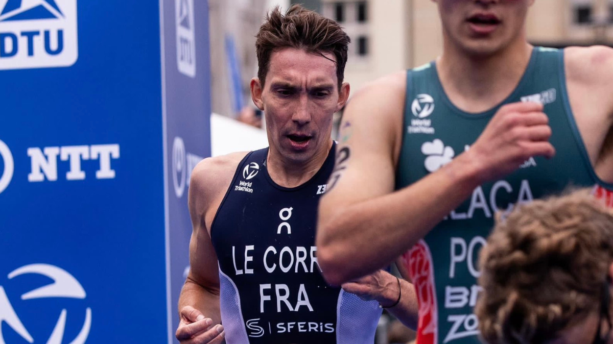 Triathlon Pierre Le Corre 3ème du WTCS de Hambourg