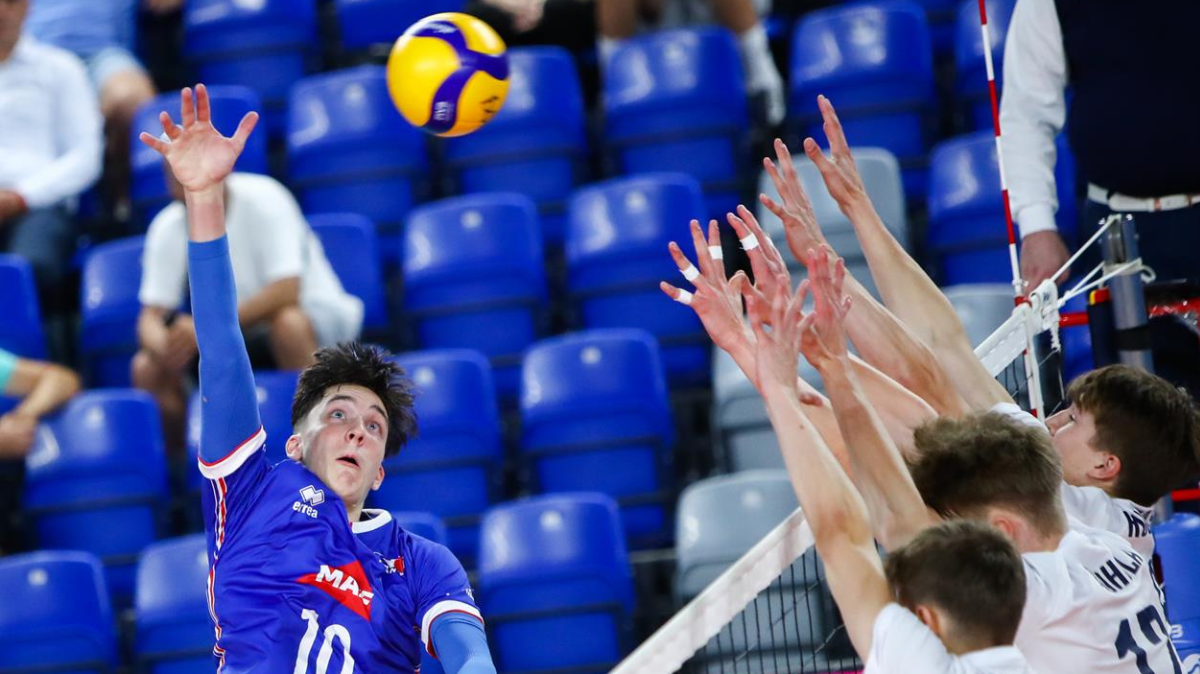 Volley Euro U18 masculin Les Bleuets assurent contre la Finlande