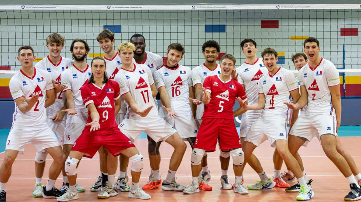 Volley Euro U22 masculin Les Bleuets s'offrent les Néerlandais et retournent en finale