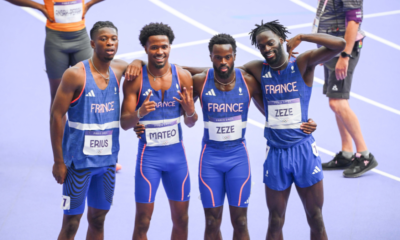 Athlétisme JO 2024 - Classement 4x100 m hommes