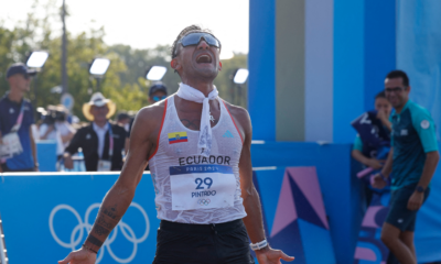 Athlétisme JO 2024 Daniel Pintado sacré sur le 20 km marche hommes (1)
