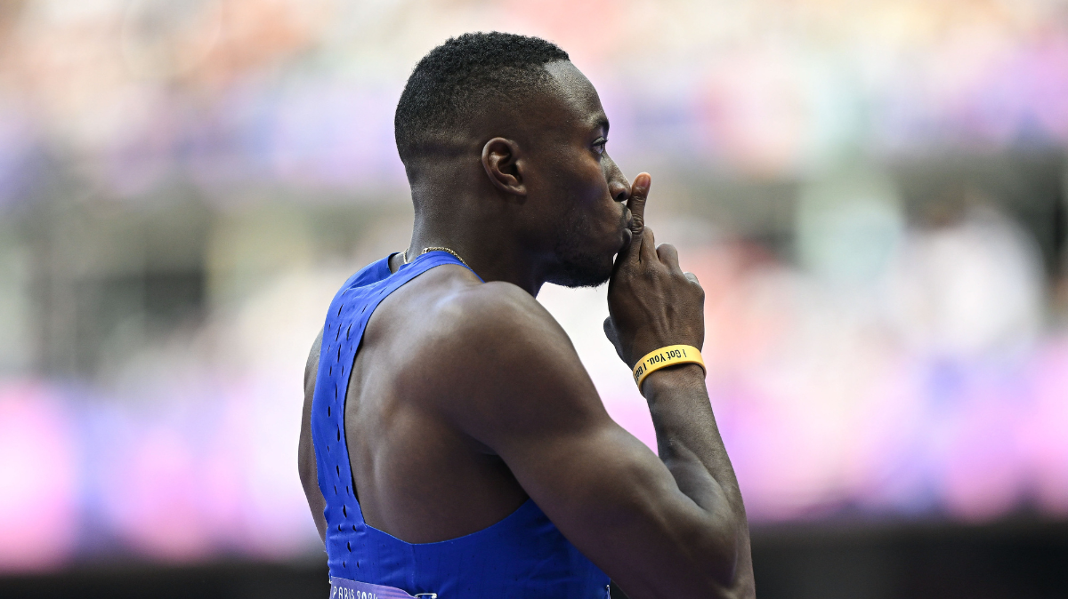 Athlétisme JO 2024 Grant Holloway champion olympique du 110 m haies