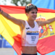 Athlétisme JO 2024 Maria Perez et Alvaro Martin (Espagne) champions olympiques du relais mixte de marche