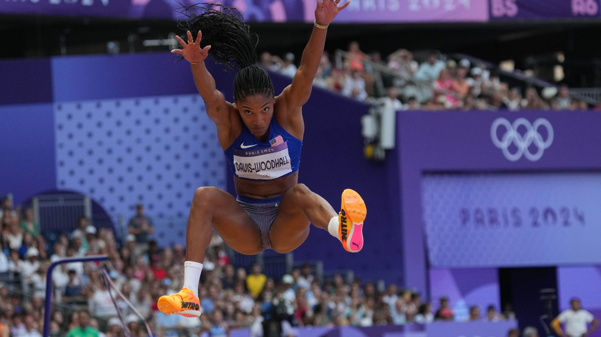 Athlétisme JO 2024 Tara Davis-Woodhall sacrée à la longueur